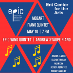 EPIC: Mozart Piano Quintet presented by EPIC Concerts at Ent Center for the Arts, Colorado Springs CO