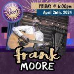 Frank Moore presented by Poor Richard's Downtown at Rico's Cafe, Chocolate and Wine Bar, Colorado Springs CO
