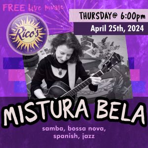 Mistura Bela presented by Poor Richard's Downtown at Rico's Cafe, Chocolate and Wine Bar, Colorado Springs CO