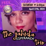 The Jahida Esperanza Trio presented by Poor Richard's Downtown at Rico's Cafe, Chocolate and Wine Bar, Colorado Springs CO