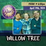 Willow Tree presented by Poor Richard's Downtown at Rico's Cafe, Chocolate and Wine Bar, Colorado Springs CO