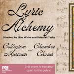 ‘Lyric Alchemy’ presented by Colorado College Music Department at Colorado College: Packard Hall, Colorado Springs CO