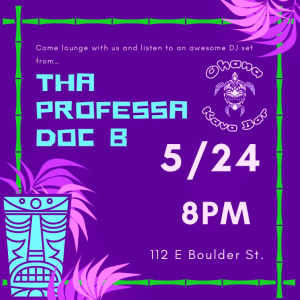 The Professa Doc B presented by The Professa Doc B at ,  