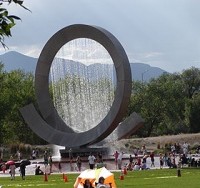 Friends of Julie Penrose Fountain located in Colorado Springs CO